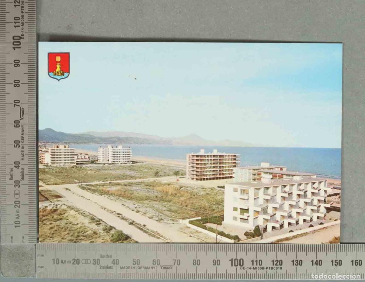 Postales: POSTAL. Oropesa del Mar - Castell&oacute;n - Vista panor&aacute;mica con edificios y playa