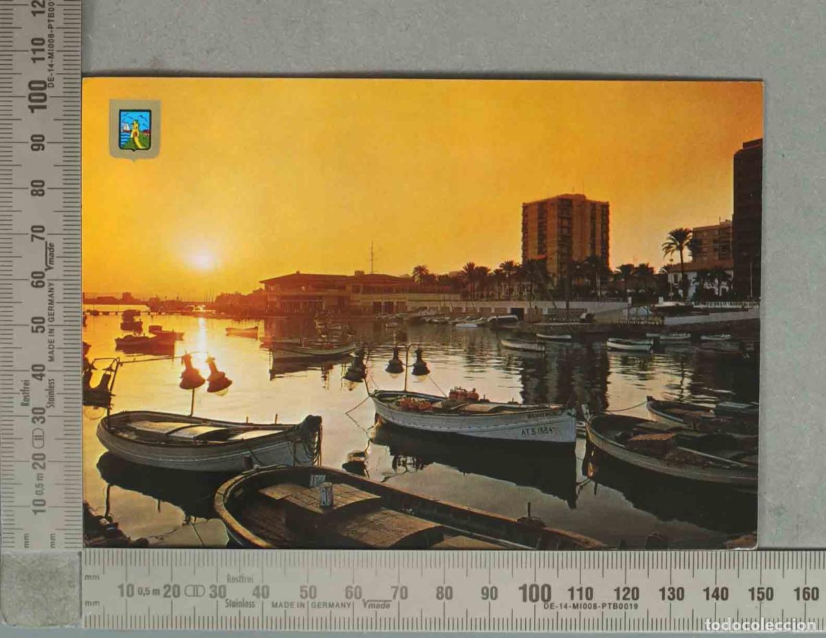 Postales: POSTAL. TORREVIEJA (Alicante Puerto, Pusata de Sol