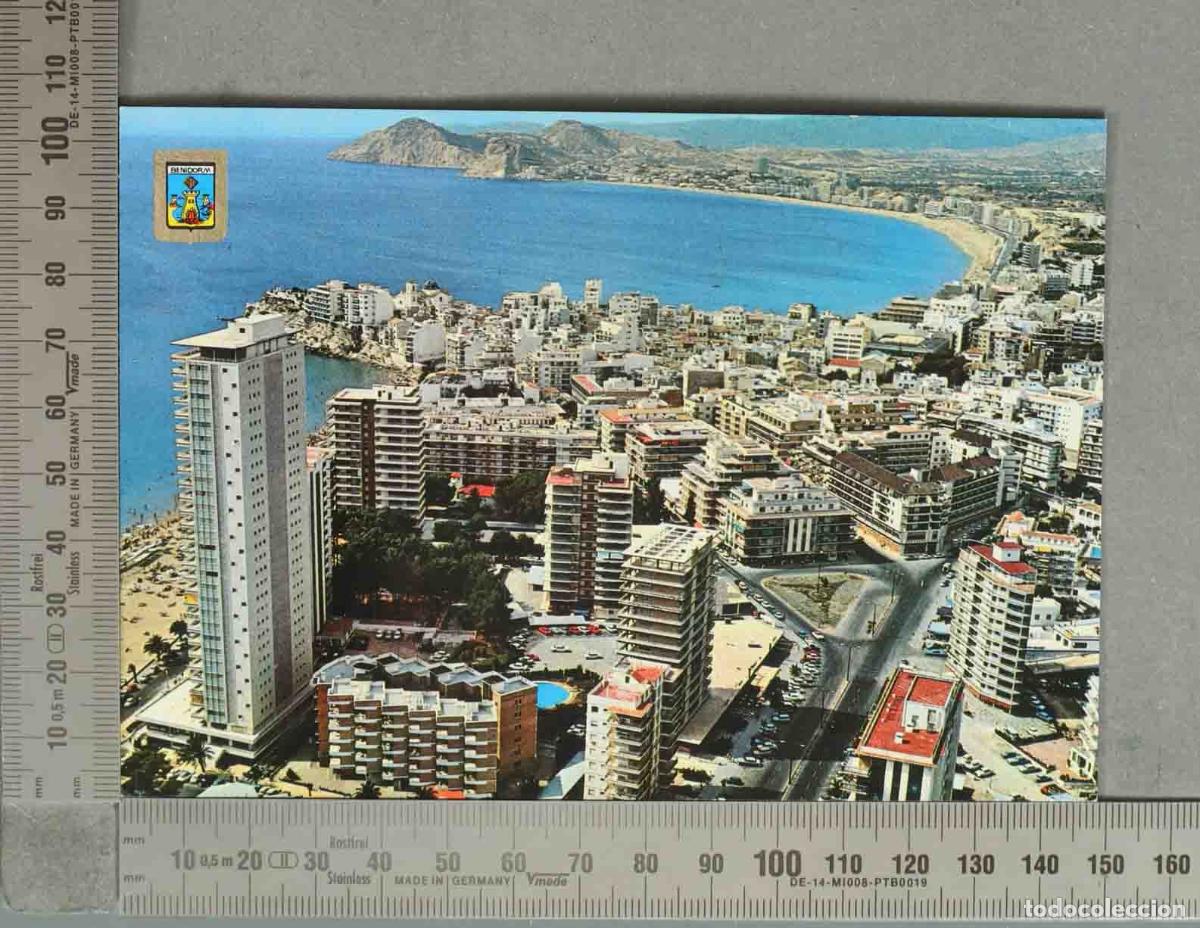 Postales: POSTAL. Benidorm - Vista a&eacute;rea