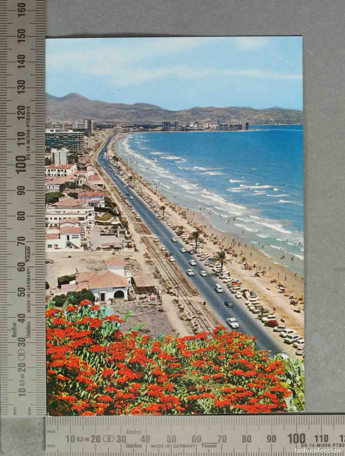 Postcards: POSTAL. Alicante - Playa de San Juan - Avenida de Niza