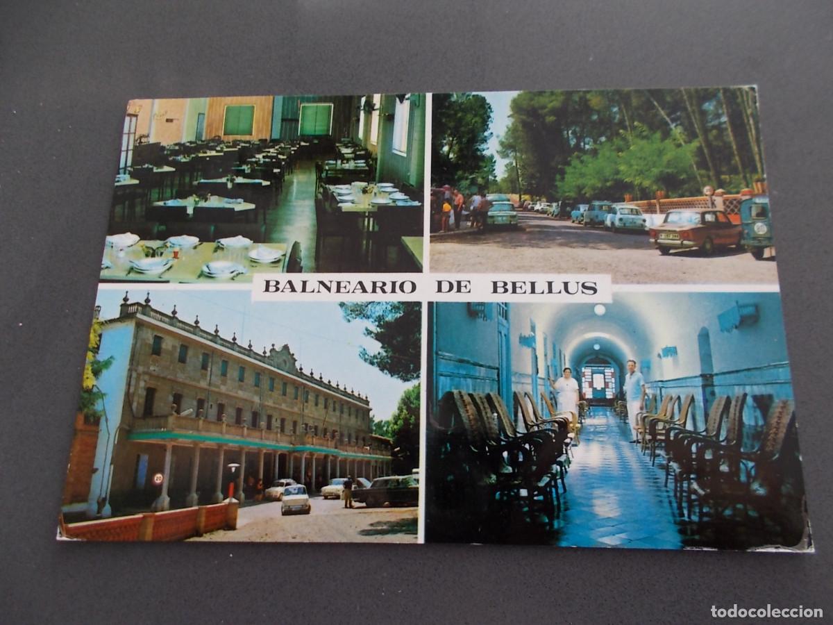 Postales: BALNEARIO DE BELLUS --VALENCIA -- DIVERSOS ASPECTOS