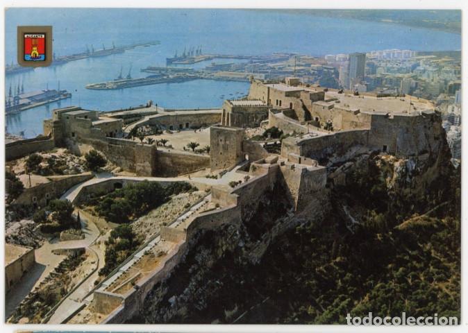 Postales: em04682 alicante castillo de santa barbara 1975 fisa n&ordm;252 sc
