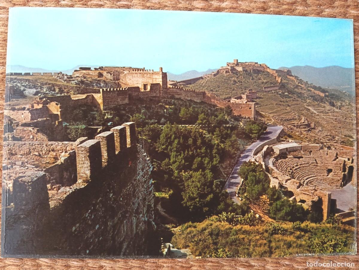 Postales: SAGUNTO - VALENCIA - CASTILLO Y TEATRO ROMANO - ED. DURA VELASCO