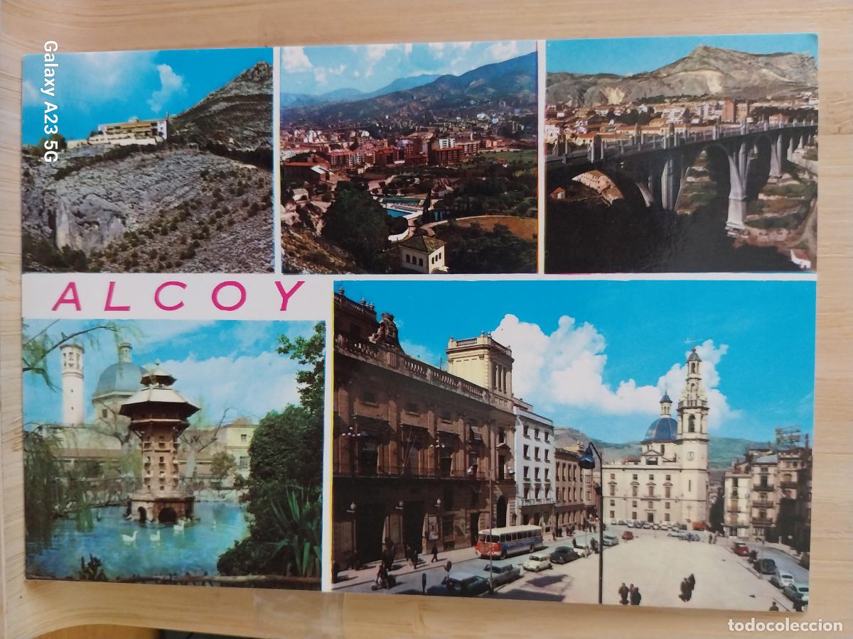 Postales: ALCOY ED ARRIBAS 2024 A&Ntilde;O 1990 VISTAS