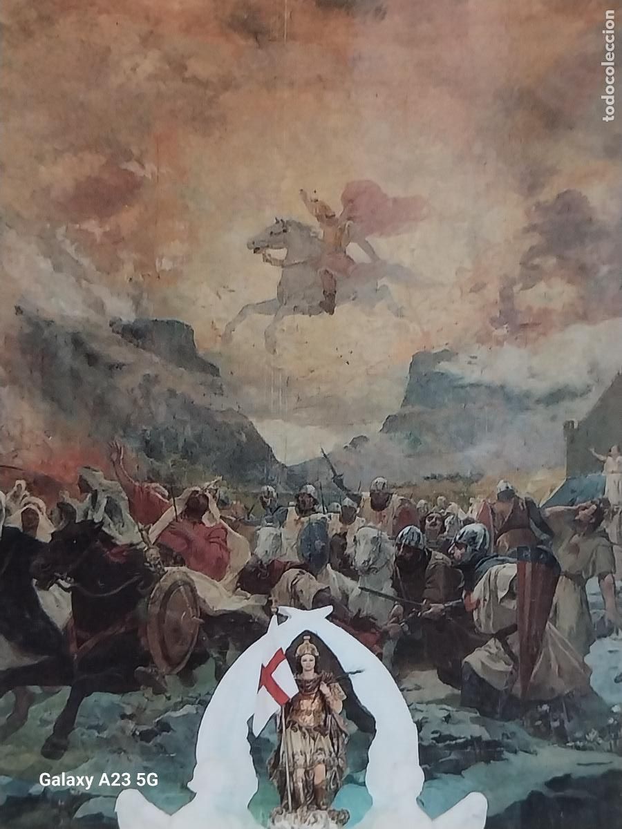 Postales: ALCOY IGLESIA SAN JORGEMURAL A&Ntilde;O 1997 ED MIR&Oacute; SC ORIGINAL