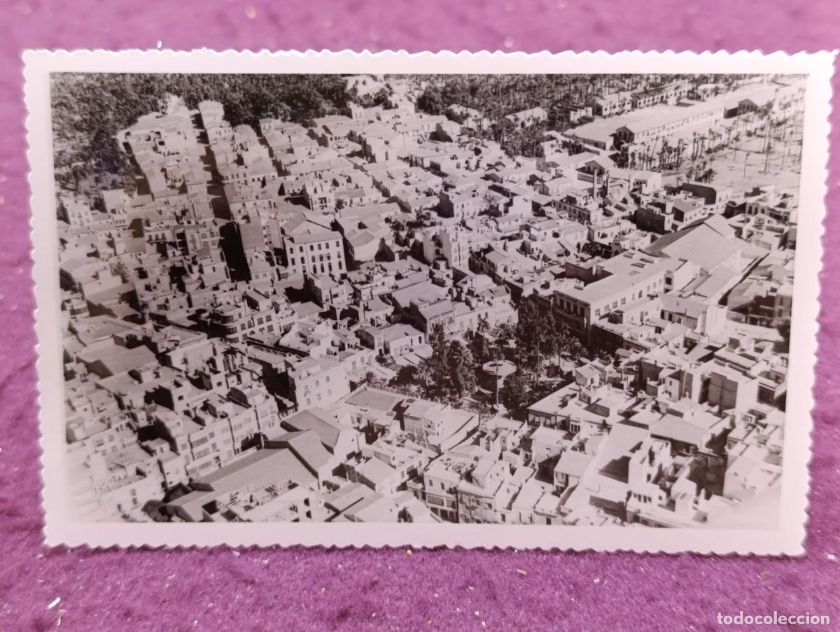 Postales: Antigua Postal en b/n, vista panor&aacute;mica de Elche, paisajes espa&ntilde;oles