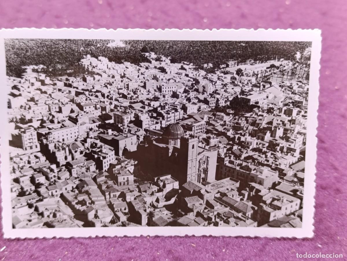 Postales: Antigua Postal en b/n, vista panor&aacute;mica de Elche, paisajes espa&ntilde;oles