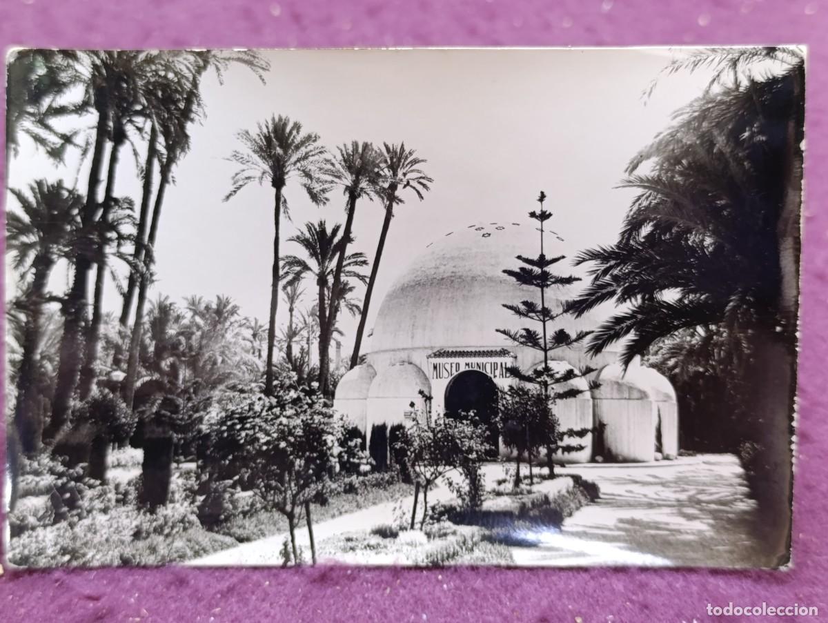 Postales: Antigua Postal en b/n, Elche, Parque Municipal, Daniel Arbones, DARVI