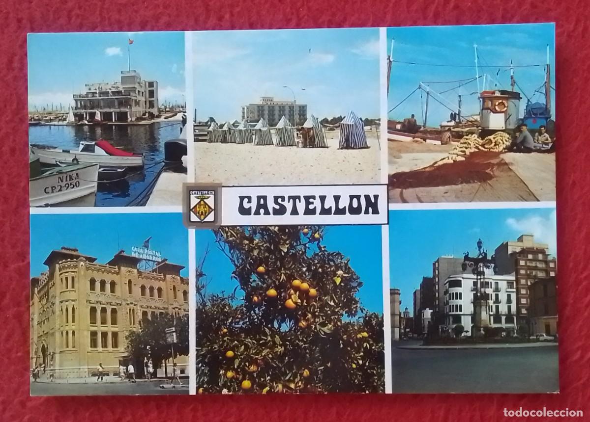 Postales: POSTAL POST CARD SPAIN ESPAGNE CASTELL&Oacute;N DE LA PLANA DIVERSOS ASPECTOS..CARTE POSTALE SPANIEN SPAGNA