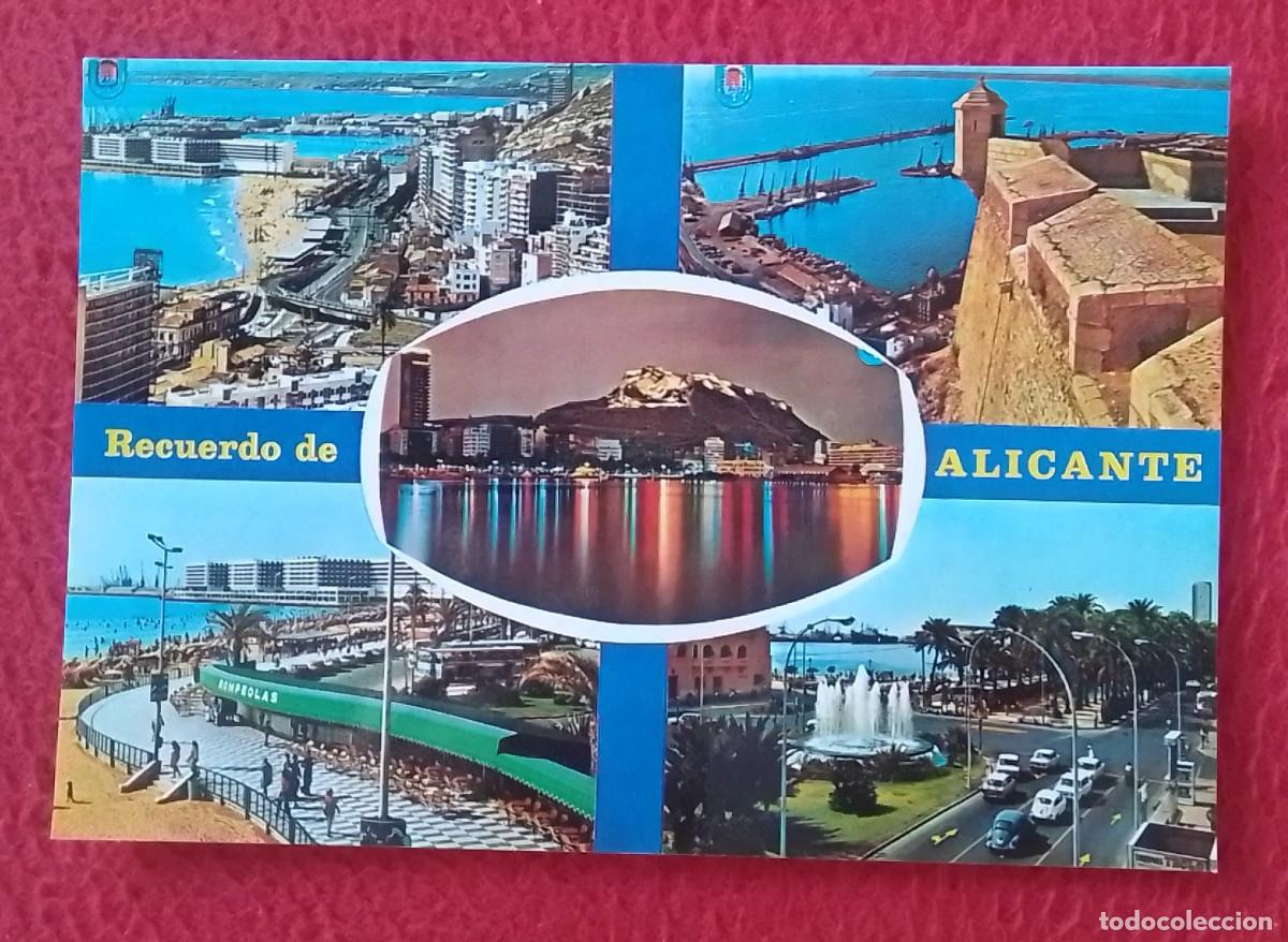 Postales: POSTAL POST CARD SPAIN ESPAGNE RECUERDO DE ALICANTE..VISTAS VIEWS VUES..SPANIEN SPAGNA CARTE POSTALE