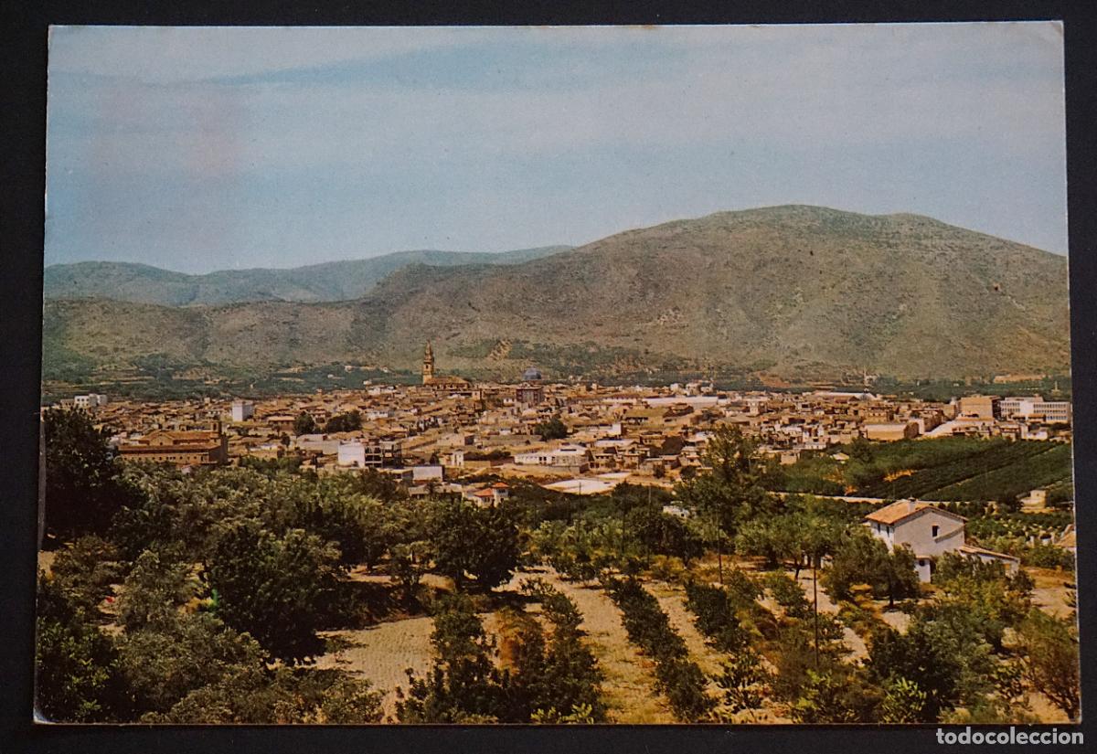 Postales: Pego (Alicante). Vista general. Postal circulada el a&ntilde;o 1975