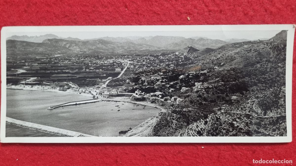 Postales: FOTO POSTAL DOBLE VISTA GENERAL DE JAVEA ALICANTE ALICANTE ORIGINAL KF1
