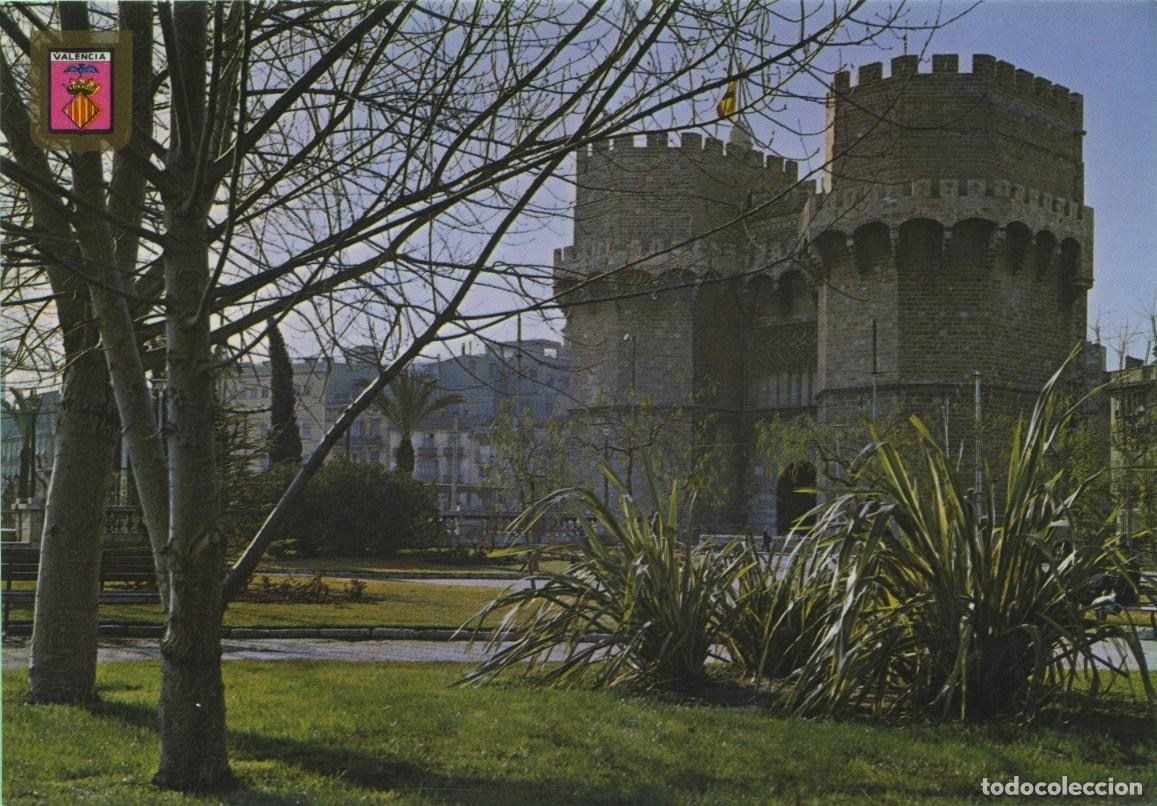 Postales: N&ordm; 1050-VALENCIA. Torres de Serranos. Sin circular. ED. SUBIRATS CASANOVAS
