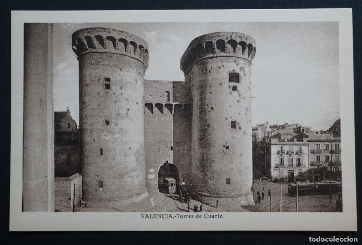 Postales: Valencia, Torres de Cuarte. Antigua postal sin circular.
