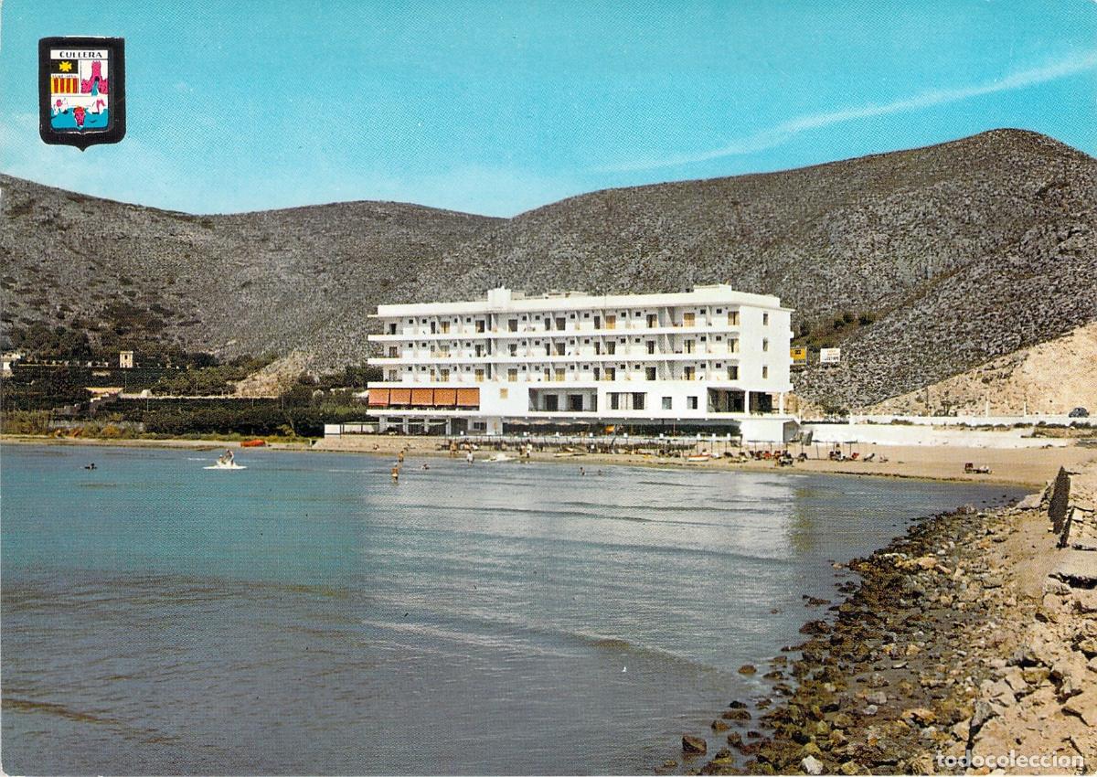 Postales: Postal de Cullera - Playa y Hotel Sicania