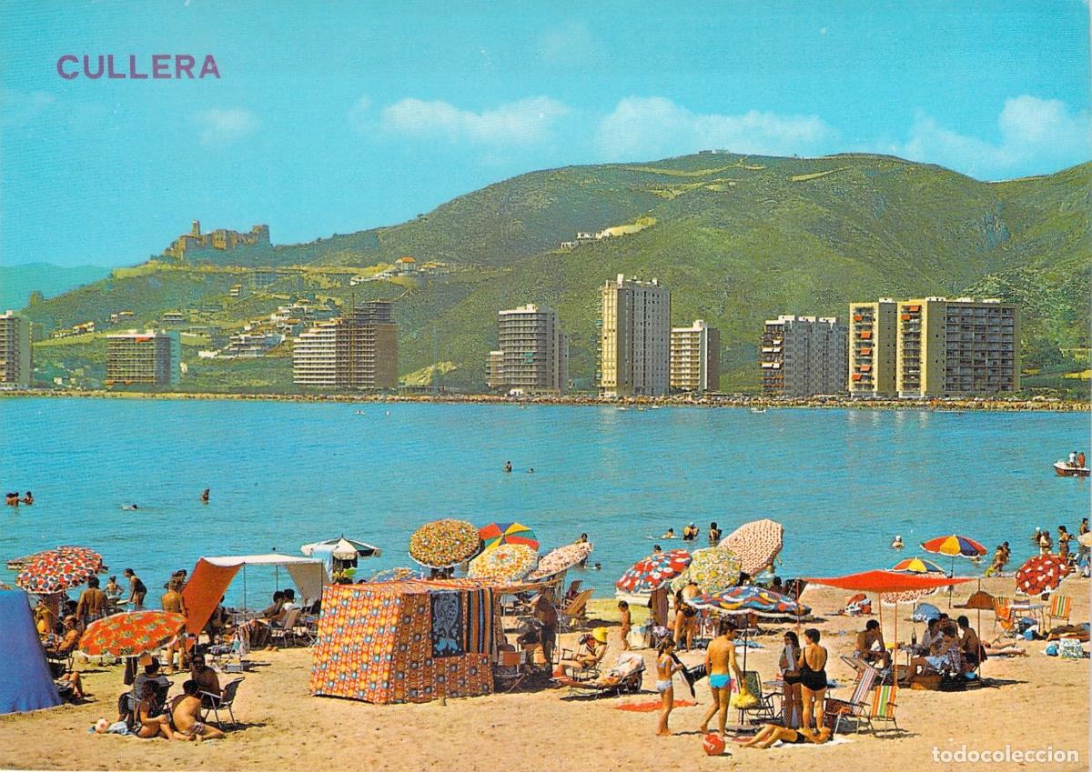 Postales: Postal de Cullera, Playa Sicania y el Rac&oacute; en Valencia
