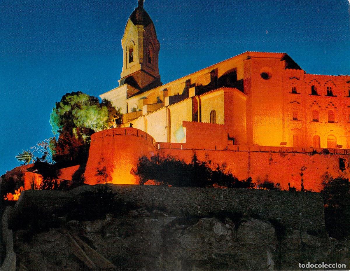 Postales: Postal Vista Nocturna del Castillo de Cullera