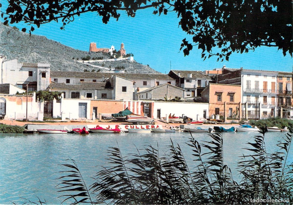 Postales: Postal de Cullera, Valencia - Vista del Santuario y R&iacute;o