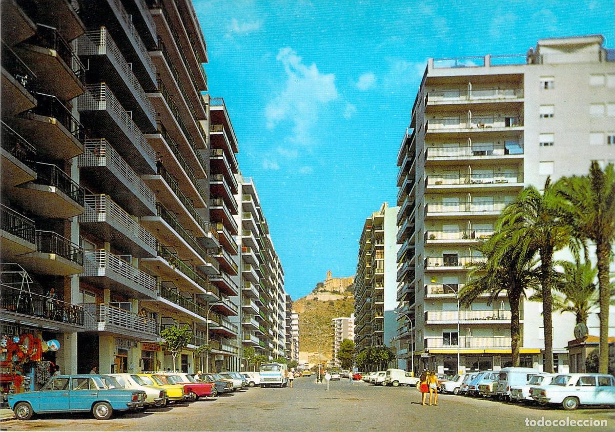 Postales: Postal de la Avenida de Peris Mencheta en Cullera