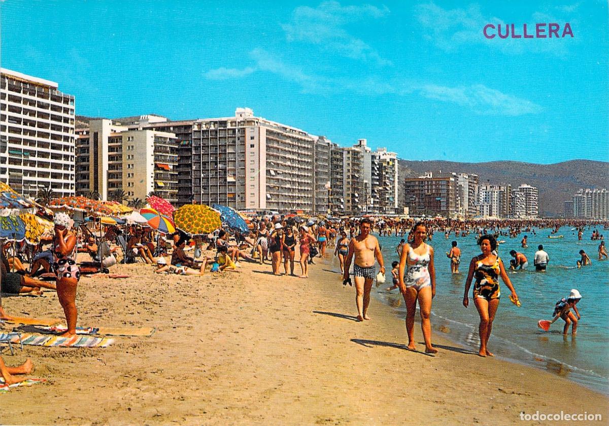 Postales: Postal de la Playa de San Antonio en Cullera