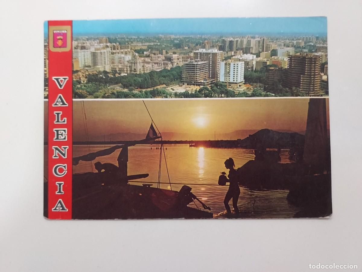Postales: POSTAL VALENCIA DIVERSOS ASPECTOS. 1977. CIRCULADA