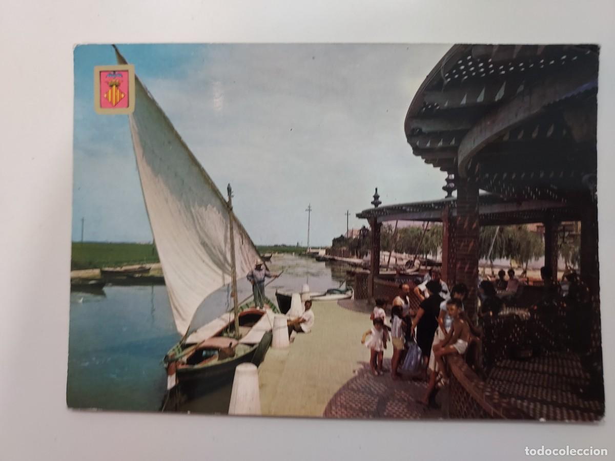 Postales: POSTAL VALENCIA ALBUFERA EMBARCADERO. 1963. SIN CIRCULAR. SUBIRATS