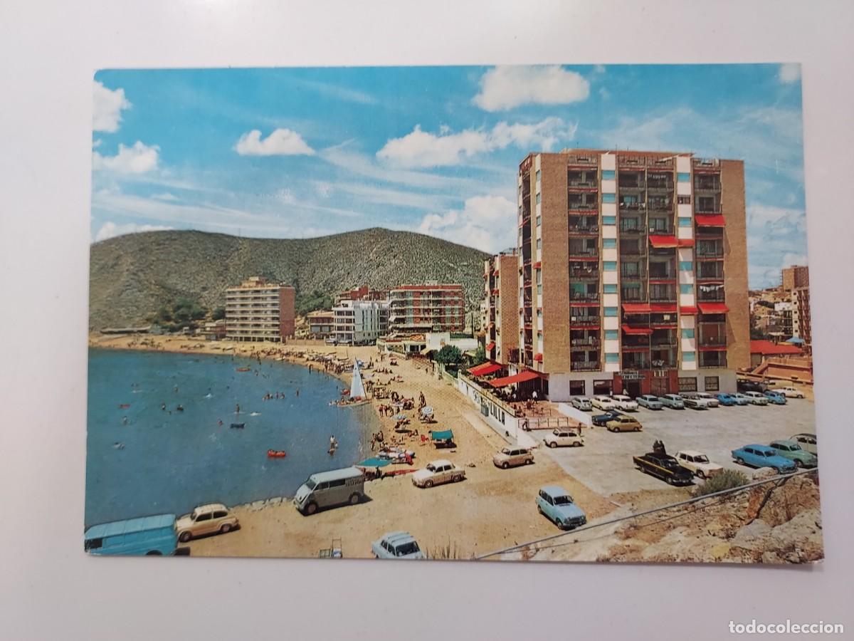 Postales: POSTAL CULLERA PLAYA FARO RESTAURANTE L'ILLA. 1967. SIN CIRCULAR. VALENCIA