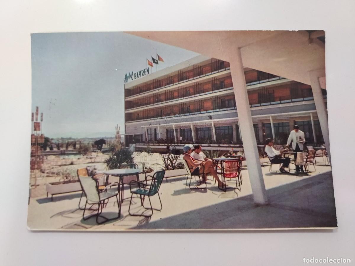 Postales: POSTAL GANDIA HOTEL BAYREN VISTA PARCIAL. 1960. CIRCULADA. VALENCIA. FOTO RADA
