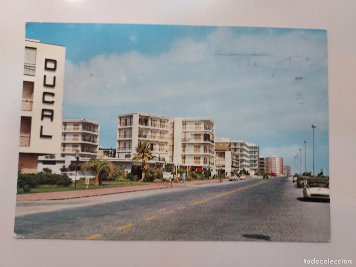 Postales: POSTAL GANDIA PLAYA COLONIA DUCAL. 1967. CIRCULADA. VALENCIA. COCHE CITROEN TIBURON