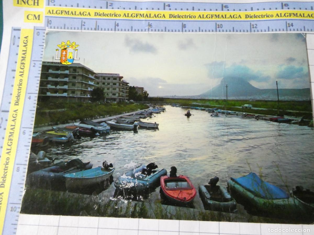 Postales: POSTAL DE ALICANTE. A&Ntilde;O 1971. JAVEA FONTANA CANAL AL ATARDECER 69 SOLER. 2668