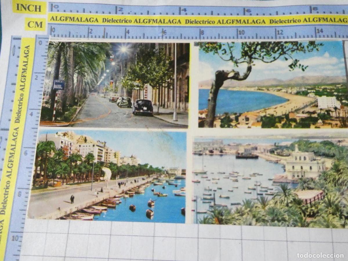 Postales: POSTAL DE ALICANTE. A&Ntilde;O 1962. VISTAS 2 JUNQUEMO. 2670
