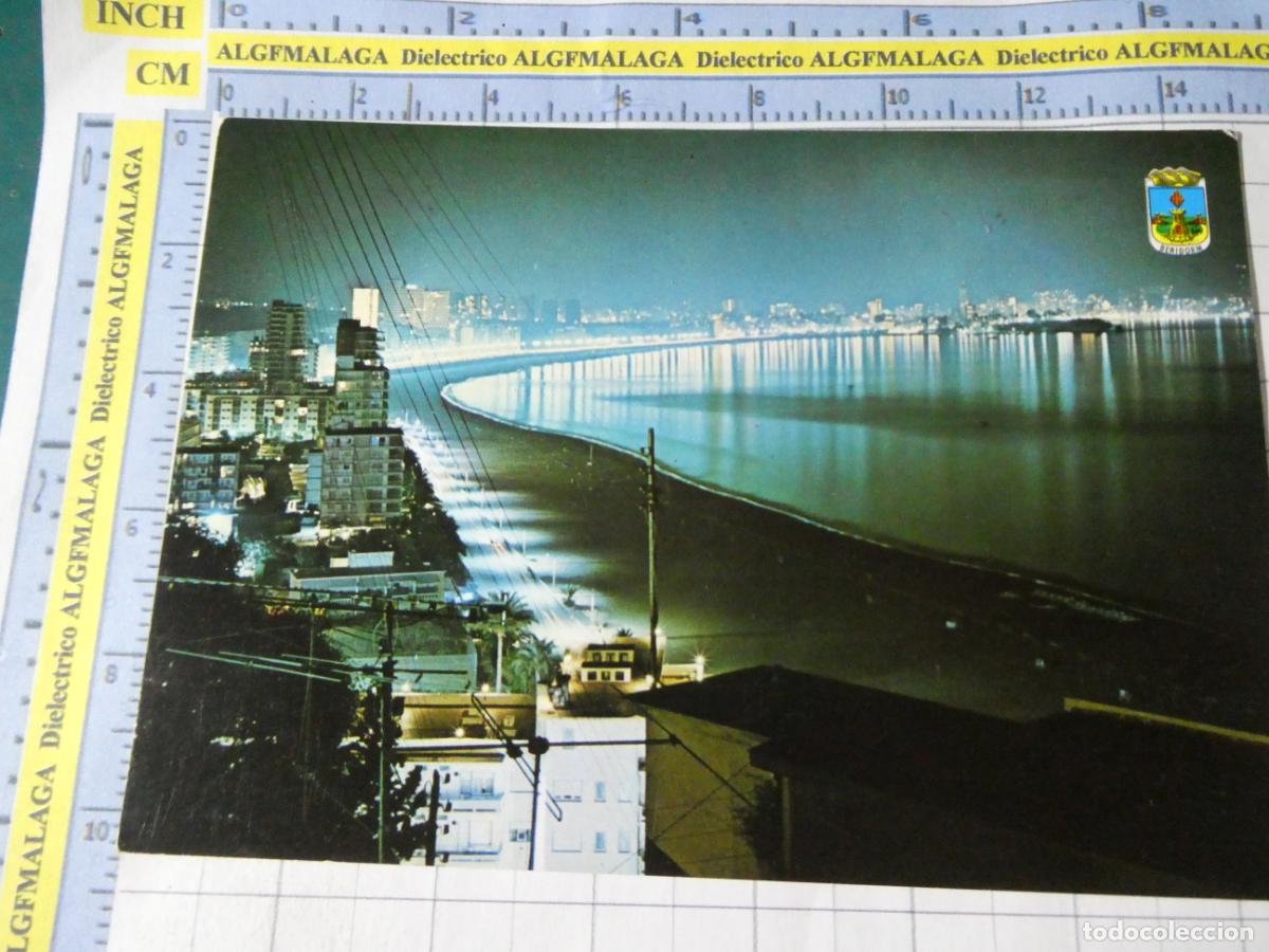Postales: POSTAL DE ALICANTE. A&Ntilde;O 1972. BENIDORM VISTA NOCTURNA 115 GALIANA. 2673