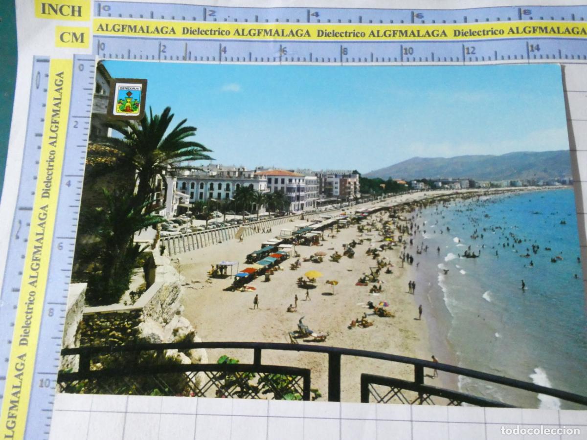 Postales: POSTAL DE ALICANTE. A&Ntilde;O 1963. BENIDORM PLAYA DE LEVANTE 10 ESCUDO ORO. 2677