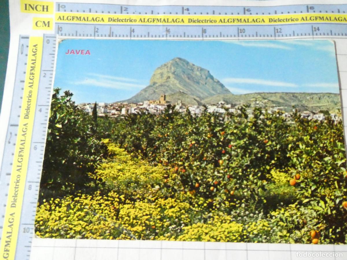 Postales: POSTAL DE ALICANTE. A&Ntilde;O 1967. JAVEA PANOR&Aacute;MICA ENTRE NARANJOS 20 GALIANA 2678