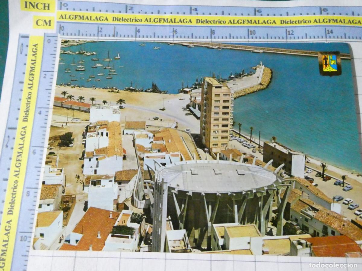 Postales: POSTAL DE ALICANTE. A&Ntilde;O 1972. JAVEA PUERTO 26 ESCUDO ORO. 2679