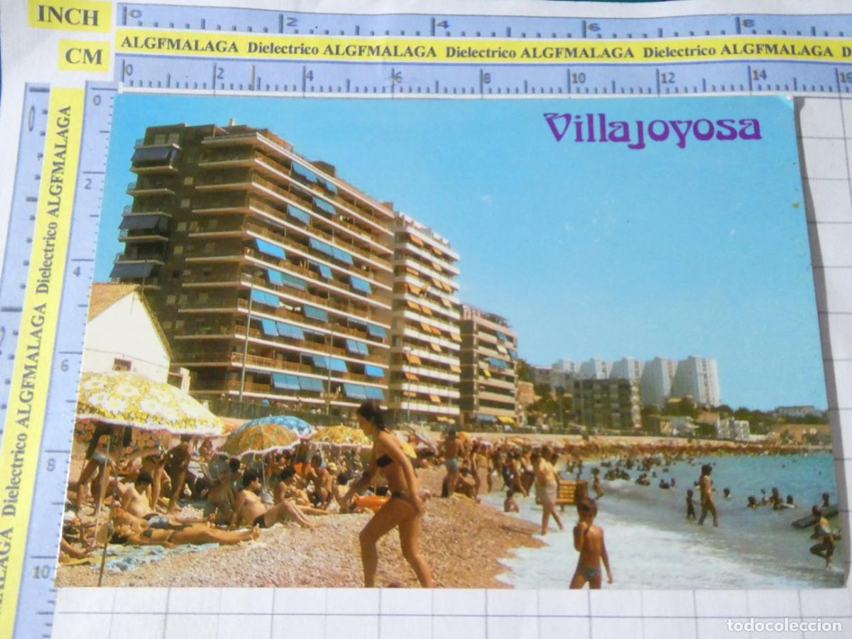 Postales: POSTAL DE ALICANTE. VILLAJOYOSA PLAYA DEL PUERTO 30 GALIANA. 2681