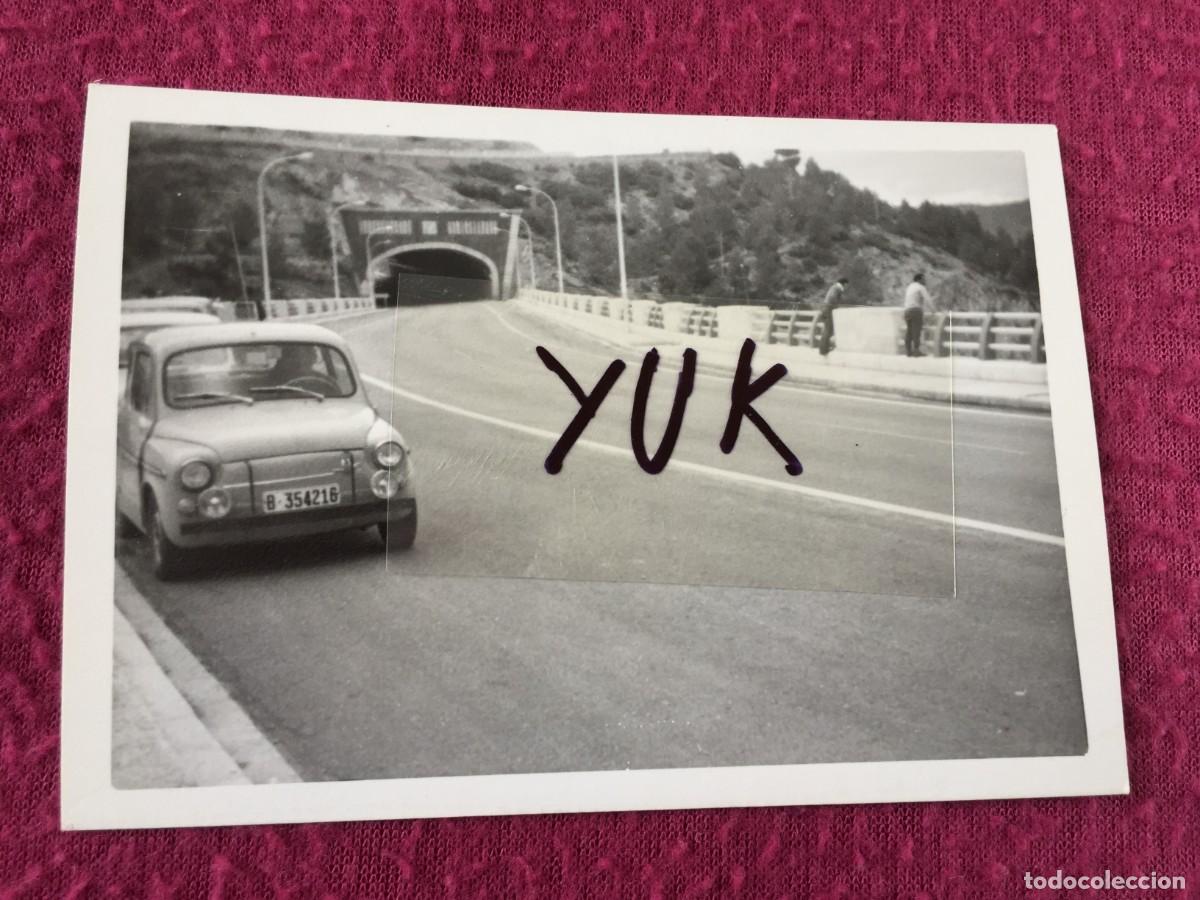 Postales: BONITA FOTO / FOTOGRAFIA ORIGINAL DEL TUNEL DE MASCARAT DE JAVEA (ALICANTE) A&Ntilde;OS 70