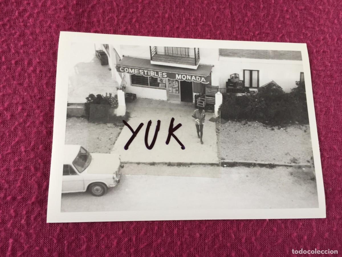 Postales: BONITA FOTO / FOTOGRAFIA ORIGINAL DE COMESTIBLES MONADA DE JAVEA (ALICANTE) A&Ntilde;OS 70