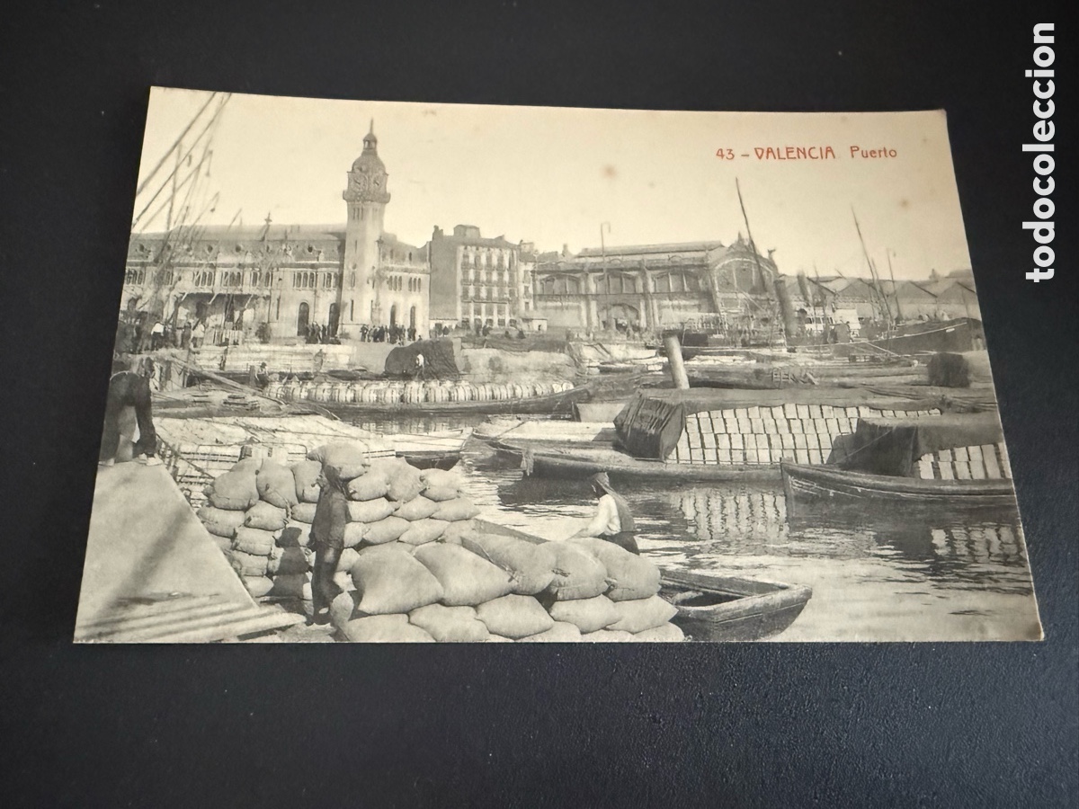 Postales: Postal. VALENCIA. PUERTO