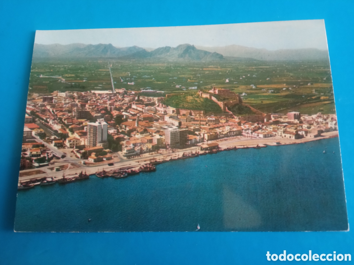 Postales: Antigua postal , Denia, Vista aerea