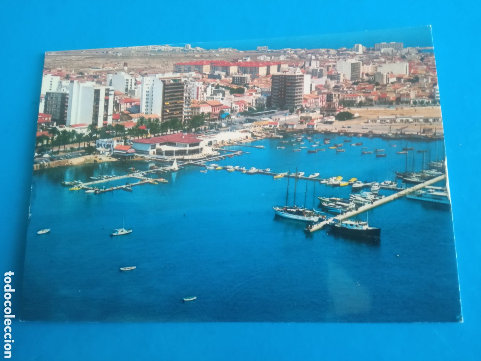 Postales: Antigua postal fotogr&aacute;fica, Torrevieja (Alicante) Vista General y Puerto