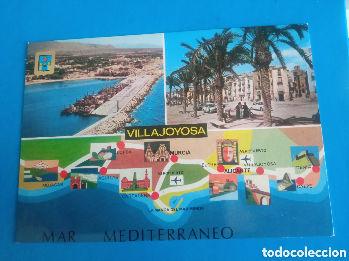 Postales: Antigua postal fotogr&aacute;fica, Villajoyosa (Alicante)
