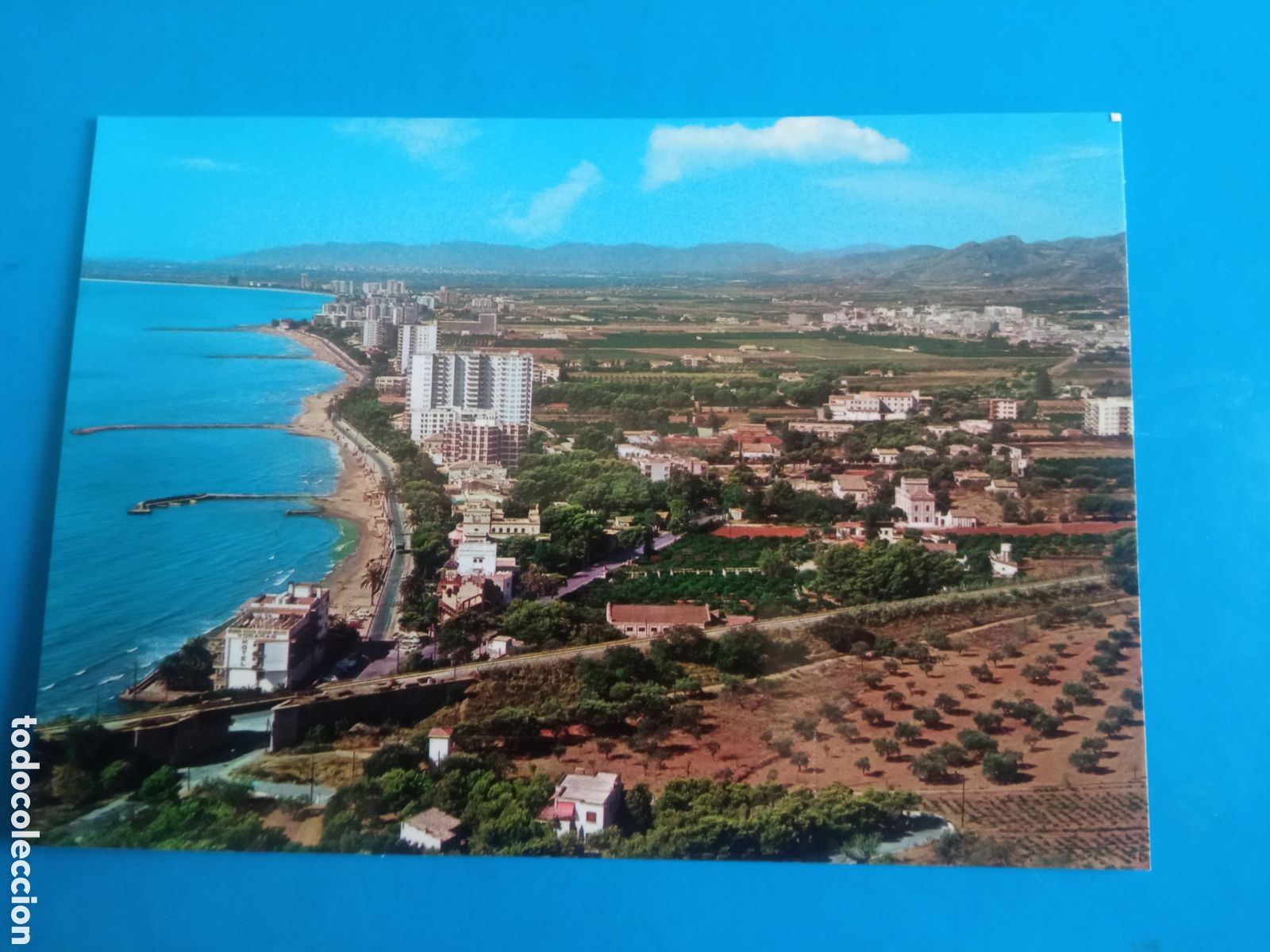 Postales: Antigua postal fotogr&aacute;fica, Benicasim, Vista Panor&aacute;mica, Ediciones Arribas