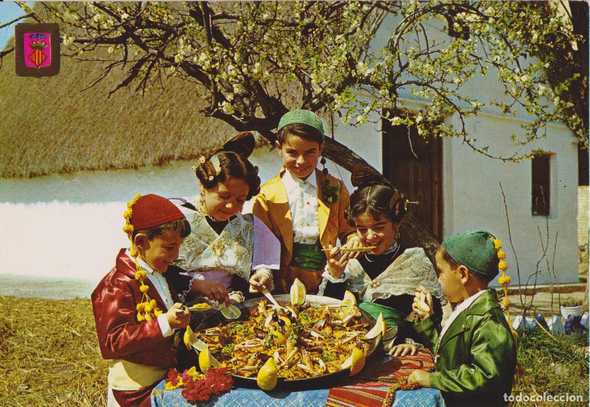 Postales: VALENCIA, PAELLA VALENCIANA - A.SUBIRATS 998 - ESCRITA