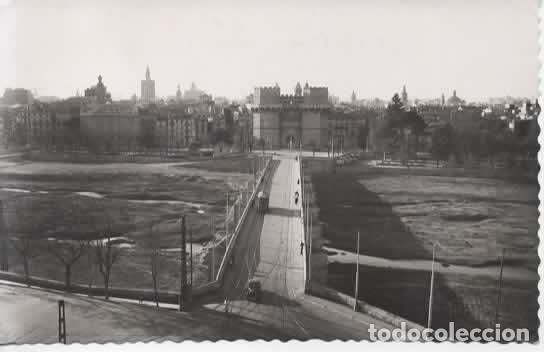 Postales: VALENCIA ESCRITA PUENTE Y TORRES SERRANO