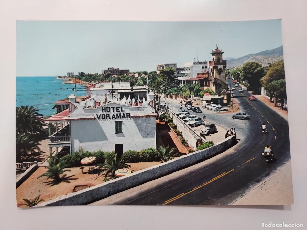 Postkarten: POSTAL BENICASIM LAS VILLAS. HOTEL VORAMAR. 1965. SIN CIRCULAR. CASTELLON