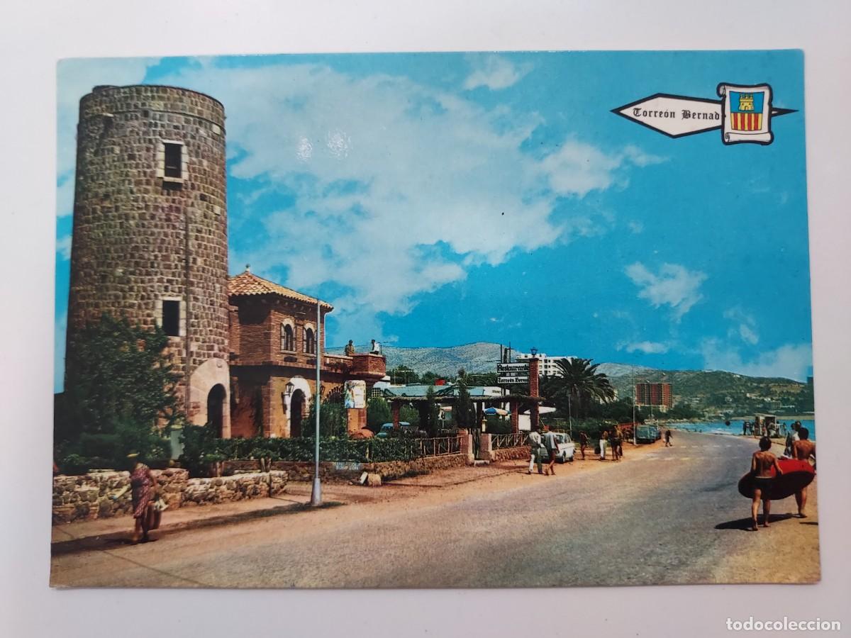 Postkarten: POSTAL BENICASIM BAR RESTAURANTE TORREON BERNAD. 1971. SIN CIRCULAR. CASTELLON