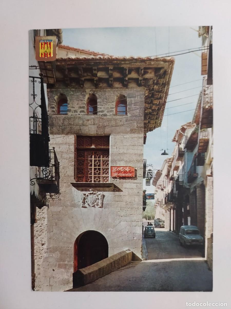 Postales: POSTAL MORELLA CALLE D. BLASCO DE ALAGON. 1968. SIN CIRCULAR. CASTELLON