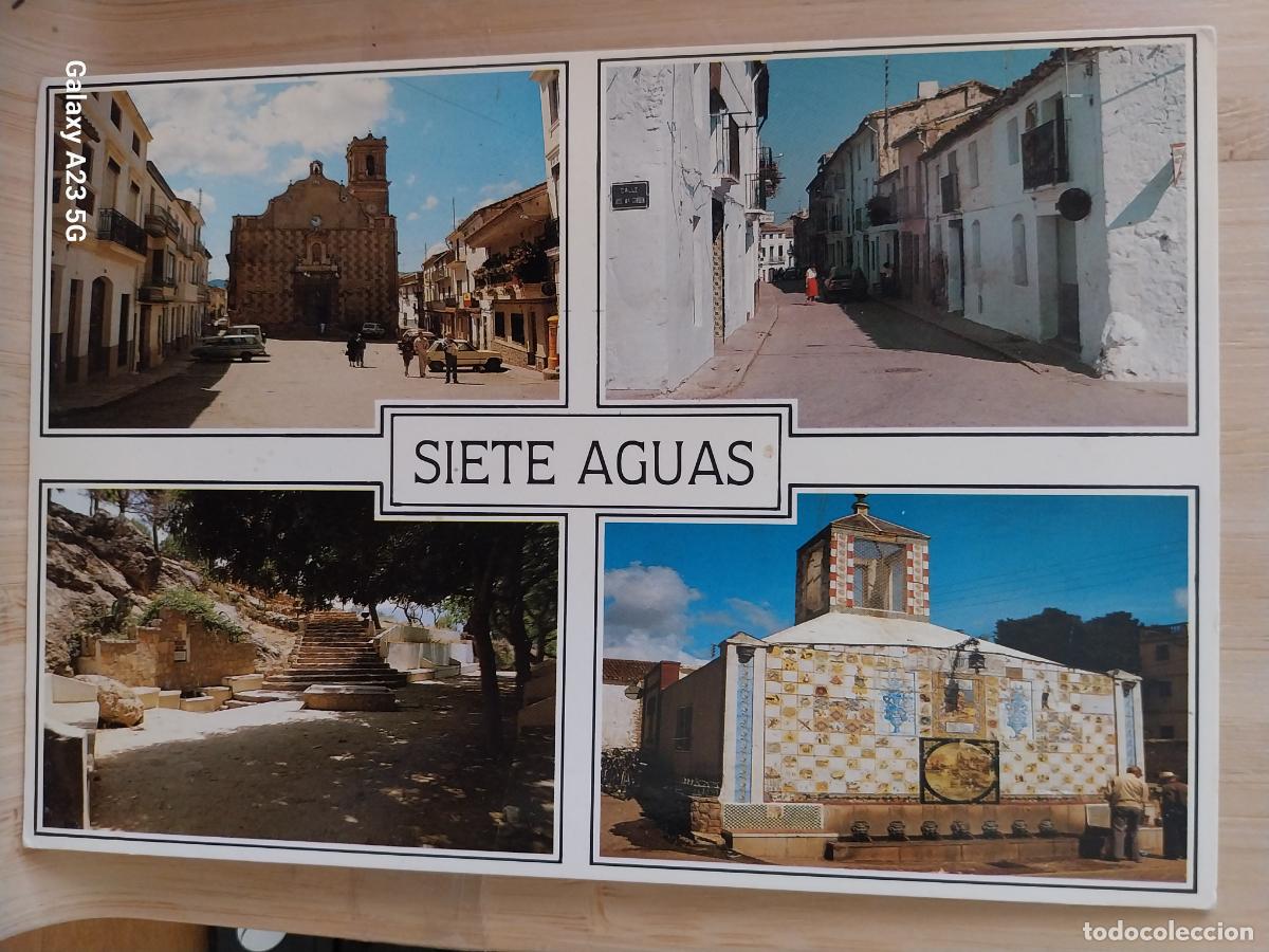 Postales: SIETE AGUAS VALENCIA ED FOTO FUENTES RODILLA 3 SC ORIGINAL