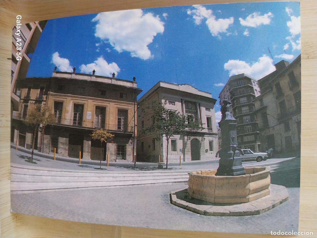 Postales: CARCAIXENT PLAZA MAYOR AYUNTAMIENTO PALACIO ED ENRIQUE J MARTI 7 SC ORIGINAL